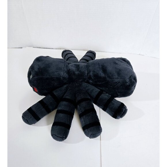 Minecraft Black PLUSH SPIDER 16" x 13" Stuffed Toy Jinx Mojang Game Spin Master - Picture 4 of 6